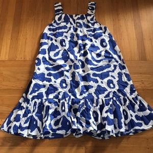 Blue and white Gorman Sundress